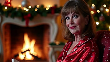 Granny Carmen Claus: Naughty Holiday Fuck And Creampie